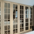 Fitted wardrobe with mirrored doors
