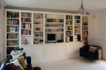 Livingroom shelves